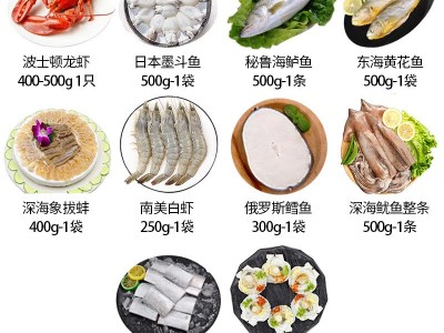 聚鲜港 海鲜礼盒大礼包春节年货帝王蟹礼包批发代理团购图4