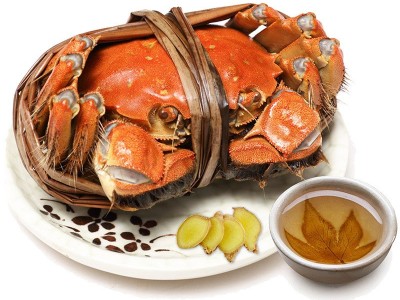 现货阳澄湖镇大闸蟹 公蟹3.5两4只母蟹2.5两4只礼盒装大闸蟹批发图5
