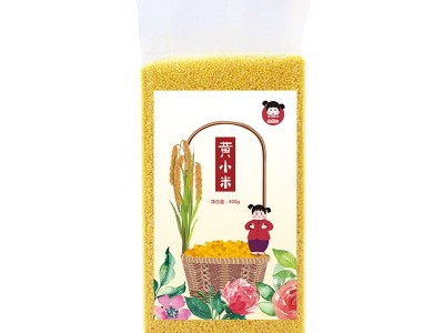 2019新小米朝阳红谷小米建平特产黄小米 厂家批发 400g/袋图5