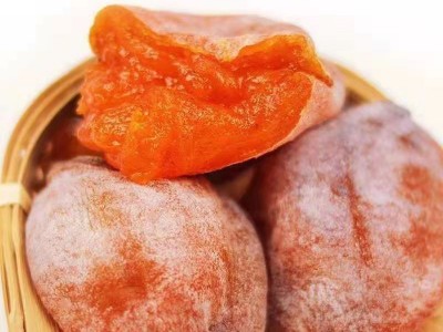 2021年新货广西特产降霜吊柿饼 圆柿饼 农家柿饼吊柿饼干散装代发图3