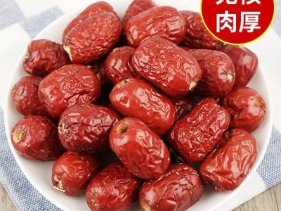 批发散装去核金丝小枣 即食无核空心小枣 煲汤煮粥打豆浆图3