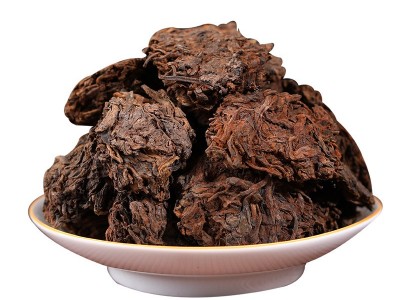 2019年头春普洱老茶头 云南勐海普洱熟茶散装500g自然沱散茶叶图4