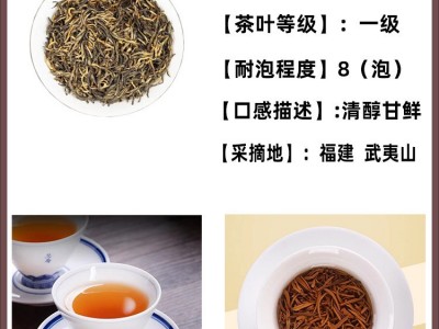 武夷金骏眉红茶茶叶批发市场散装茶叶500g批发蜜香红茶金俊眉茶叶图2