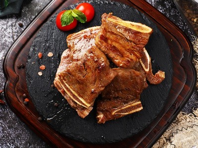 黑椒牛仔骨现货批发新鲜冷冻牛肉腌渍半成品牛小排西餐铁板烧牛排图2