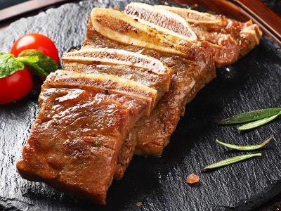 黑椒牛仔骨现货批发新鲜冷冻牛肉腌渍半成品牛小排西餐铁板烧牛排图3