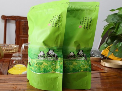 2022年头采新茶四川蒙顶高山云雾雀舌石花竹叶炒青散装绿茶叶500g图4