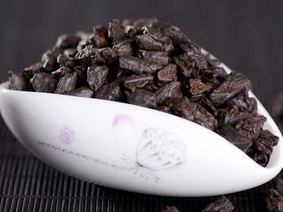 源头工厂 批发云南普洱茶叶 糯米香茶化石 碎银子 散装糯香小沱茶图2