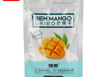 【实惠6元 100g】雅集 芒果干大片厚切果肉 网红零食好吃休闲 食品图5