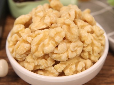 新货生核桃仁500g原味熟散装批发薄皮坚果孕妇零食琥珀核桃肉整箱图5