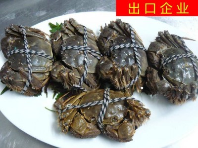 【出口企业】预售 鲜活速冻大闸蟹 出口速冻大闸蟹 批发或出口图3