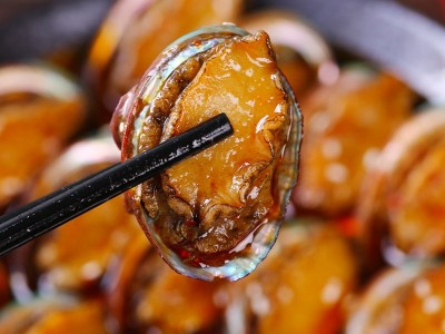 香辣鲍鱼12只海鲜麻辣熟食小鲍鱼佛跳墙现做即食罐装零食250g图2