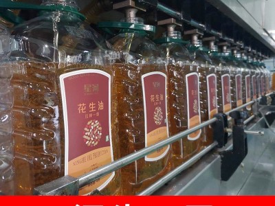 星河花生油5L压榨浓香一级花生油家用炒菜油可按需制作包装食用油图3