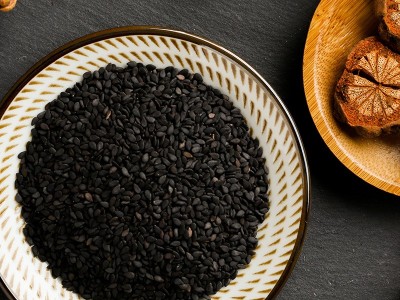 有机黑芝麻人民食品瓶装有机黑芝麻东北五谷杂粮粗粮280g黑生芝麻图4