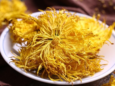 云南特产金丝皇菊菊花茶 大黄菊花草茶散装批发量大从优500g图4