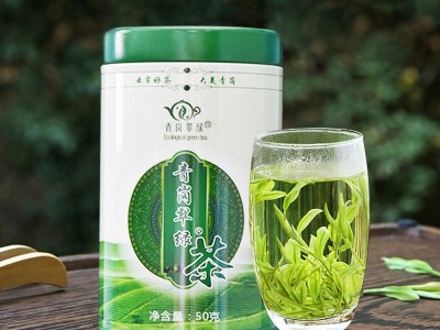 湖北宜昌长阳青岗翠绿绿茶图2