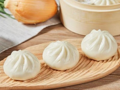 千味央厨香菇素菜包1.5kg50只整箱4袋 酒店食堂早餐包子商用批发图3