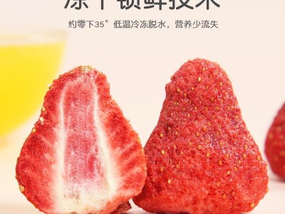 喜龙果 FD冻干草莓脆 酸甜休闲食品 厂家直供 批发图4