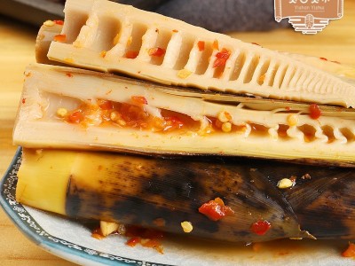 夷山夷水手剥笋香辣味休闲零食开袋即食500g手拨笋竹笋散装批发图4