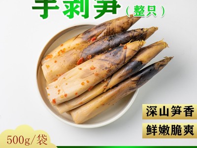 网红手剥笋香辣味 家用休闲零食500g竹笋批发 开袋即食手剥笋批发图5