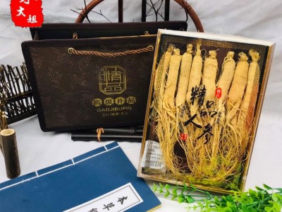 东北人参 长白山生晒白参优品边条参 产地批发图1