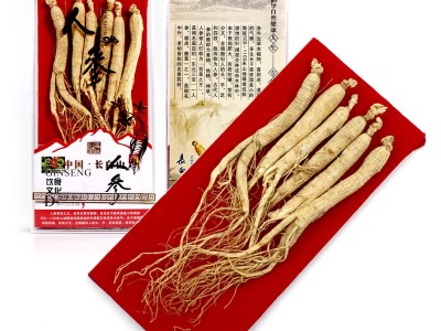 集安边条人参长白山生晒白参 产地直发干林下参 人参会展礼品图5