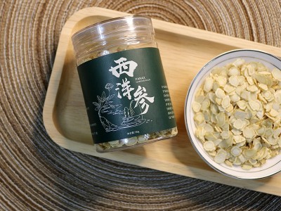 【长白山直发】正宗长白山西洋参片 50g/罐 花旗参含片 礼盒包装图2