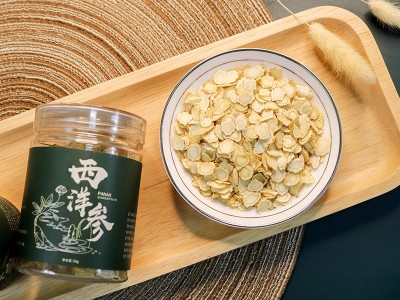 【长白山直发】正宗长白山西洋参片 50g/罐 花旗参含片 礼盒包装图3