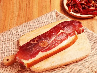浙江金莘火腿肉 浙江特产煲汤火腿切片块腊味好吃美味火腿肉批发图2