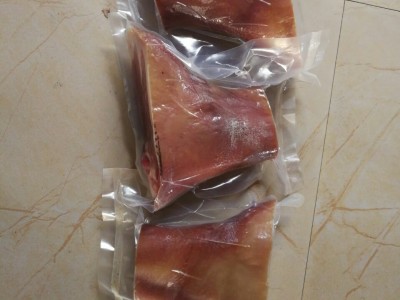 浙江火腿 厂家直供火腿蹄髈 南风蹄膀 腊猪蹄猪肘子真空包装保鲜图3