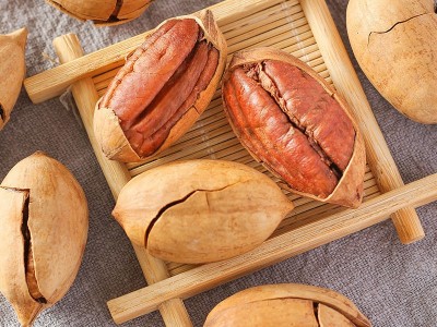 碧根果袋装500g零食坚果长寿果原味山核桃仁干果散装奶油味图3