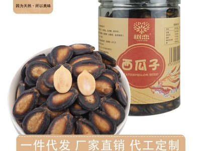 厂家直销坚果炒货画梅味西瓜子罐装休闲零食小包装年货批发代工图5