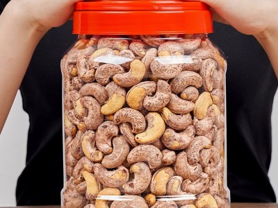 带皮 虎皮腰果500g 家庭休闲零食 厂家批发直销 一件代发图2