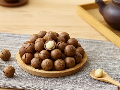 康元记奶油味大颗粒夏威夷果 500g罐装 休闲食品一件代发图3