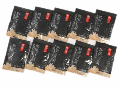 中华老字号崔字牌50g熟黑芝麻袋装开袋即食厂家直销图3