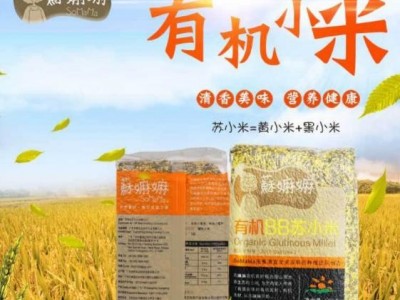 苏嫲嫲苏小米婴儿黑黄小米新米宝宝小米粥五谷杂粮月子米有机小米图3