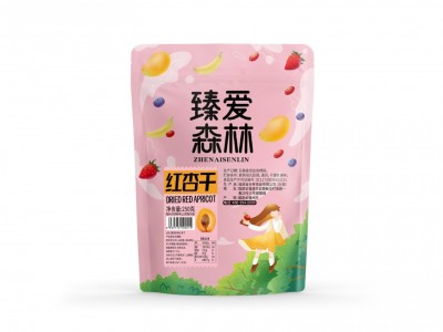 臻爱森林红杏干250g家庭装零食图2
