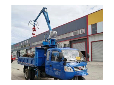 农用小型抓木机自卸轮式运输车抓毛竹下葬挖土挖沙抓木机图2
