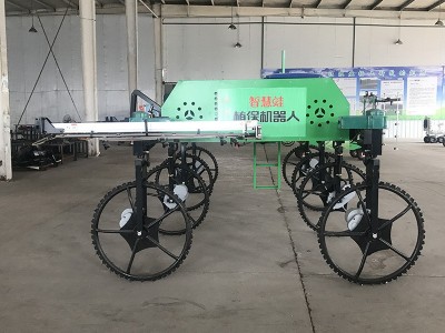 喷杆式打药机 遥控四轮喷雾机 植保机器人 风送式打药机弥雾机图3