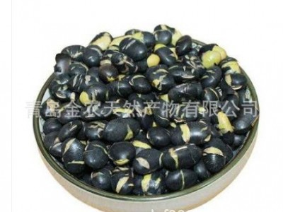 厂家直供黑皮绿仁烘炒黑豆-量大质优，出口品质图5