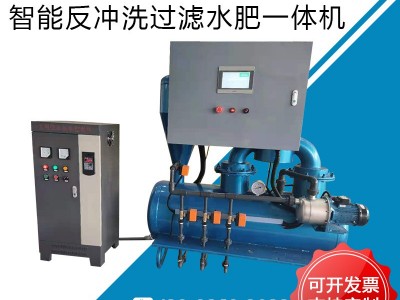 智能反冲洗过滤水肥一体机 农业微喷灌溉过滤 施肥 节水灌溉图2