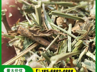 供应批发 牛羊马驴饲料花生秧草料草块 花生秧草段图5