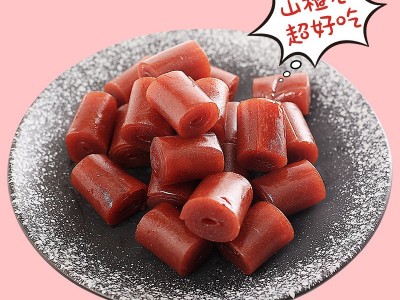 果丹皮批发山楂制品独立包装整箱休闲开胃零售蜜饯山楂卷厂家批发图3