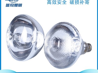 蓝鸟防水防爆红外线灯100W200W浴霸灯泡275W养殖场发热取暖保温灯图3