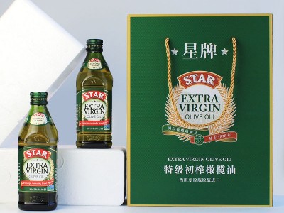 星牌特级初榨橄榄油原瓶原装进口植物油橄榄油500ml*2礼盒初榨图2