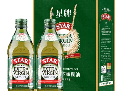 星牌特级初榨橄榄油原瓶原装进口植物油橄榄油500ml*2礼盒初榨图4