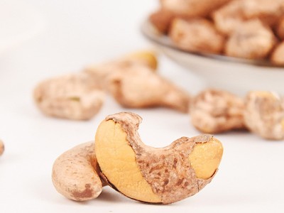 原味香脆腰果500g罐装坚果带皮腰果休闲零食干果炒货腰果仁批发图4