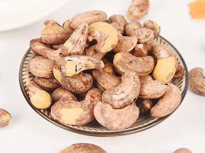 原味香脆腰果500g罐装坚果带皮腰果休闲零食干果炒货腰果仁批发图3