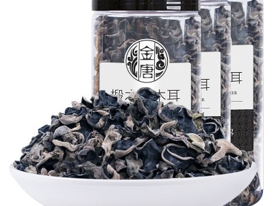 金唐（JinTang）丨东北黑木耳无根秋木耳非小碗耳干货200g图5