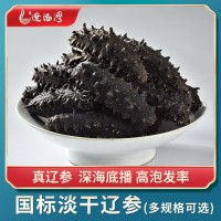 辽渤湾大连纯淡干海参干货源头工厂批发辽刺参礼盒非即食海参