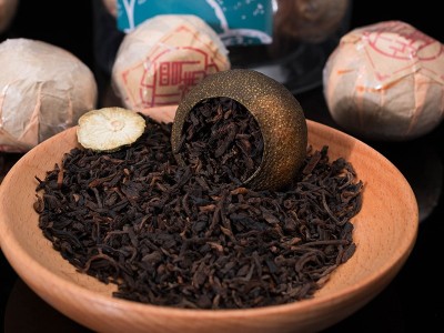 多规格新会生晒小青柑柑普茶 78g柑普茶叶 陈皮柑普白茶红茶 现货图4